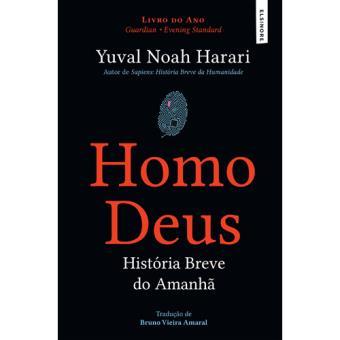 Livros Janeiro Homo Deus Historia Breve do Amanha