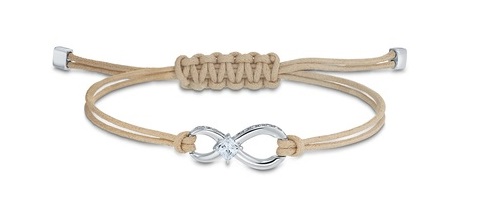 Prendas Namorado Swarovski Infinity Bracelet