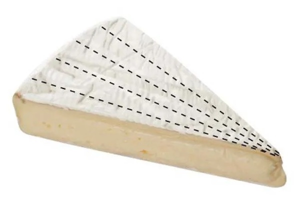 Como cortar Queijo Brie