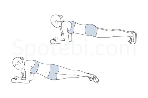 Prancha ‘Hip Dips’ - Prancha e variações: um dos melhores exercícios para o core
