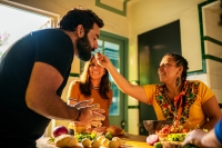 Experiências culinárias únicas com a Airbnb