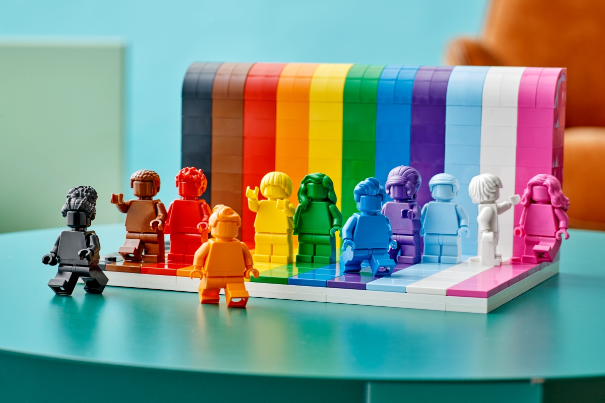 O set LEGO® “Todos São Incríveis” celebra a diversidade dos fãs