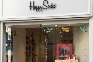 Primeira loja Happy Socks em Portugal abre no Chiado