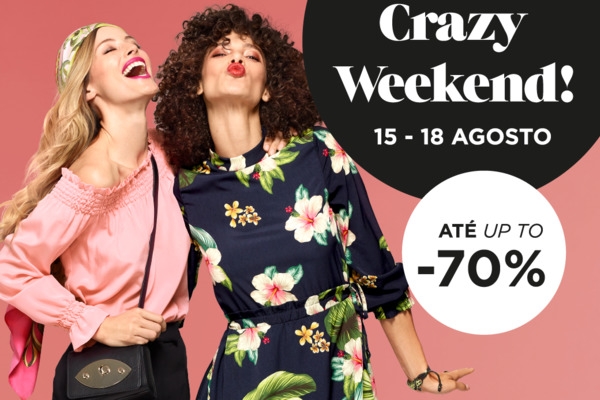 Crazy Weekend no Designer Outlet Algarve com descontos até 70%